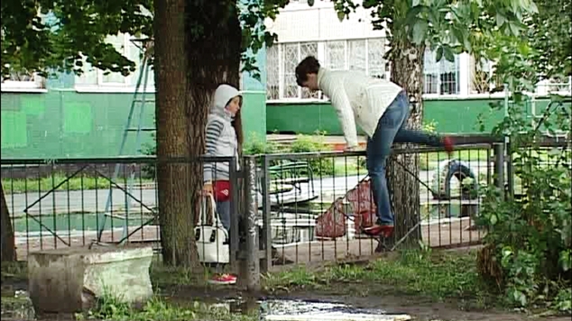 Петербургская школа утонула в грязи