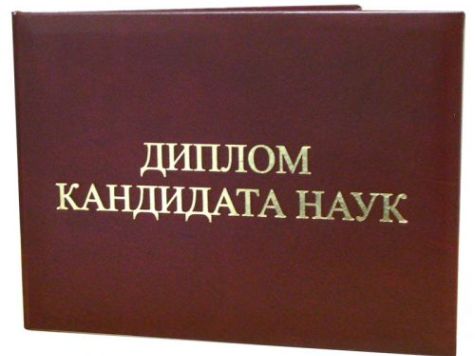 Диссертация без кандидата